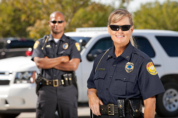 Police Partners  civil servant stock pictures, royalty-free photos & images