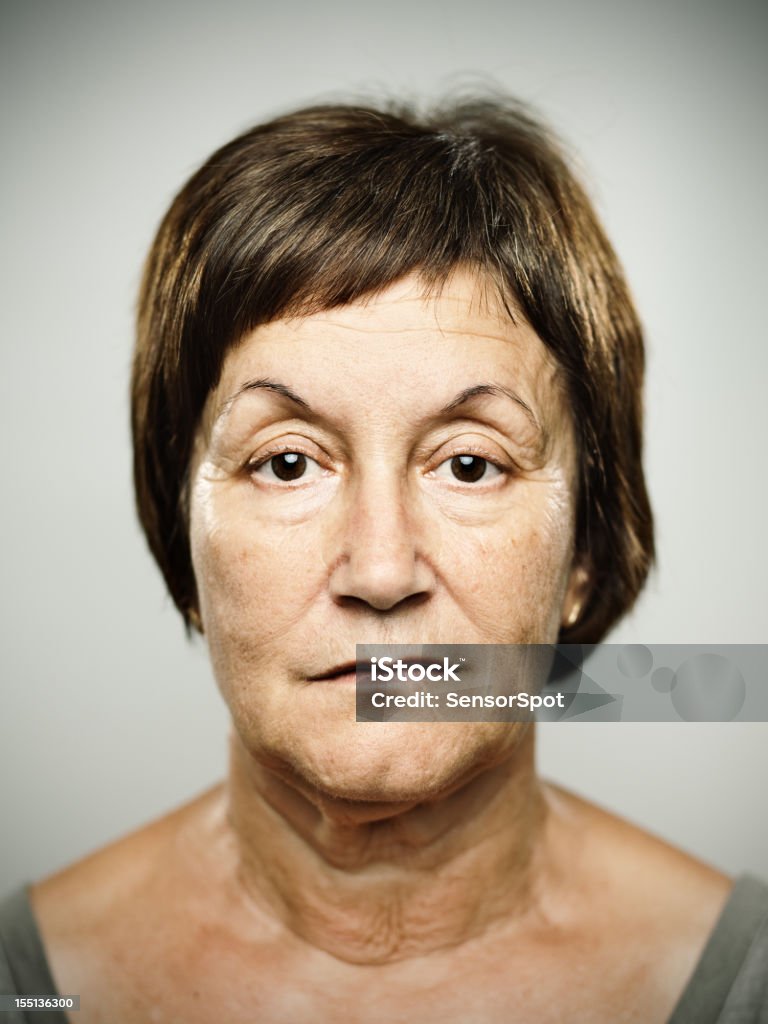 Mulher Real - Foto de stock de Retrato royalty-free