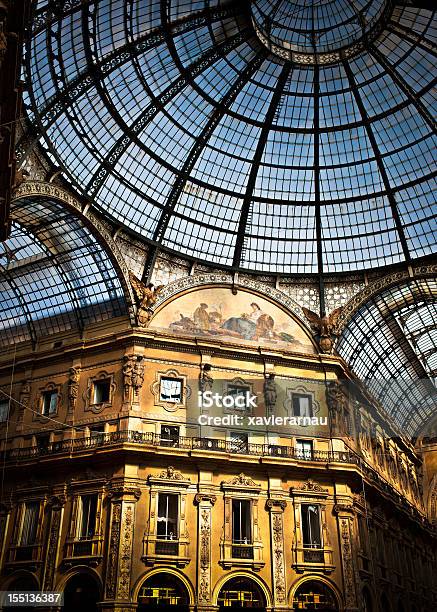 Vittorio Emanuele Ii Gallery Stock Photo - Download Image Now - Art Museum, Europe, Galleria Vittorio Emanuele II