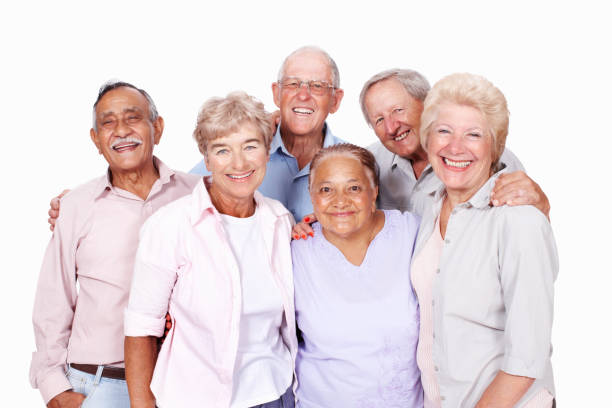 istock Senior people enjoying spending time together 155136464