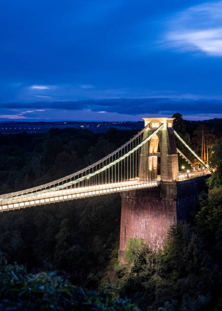istock Clifton Suspension Bridge, Avon At Dusk 1551367365