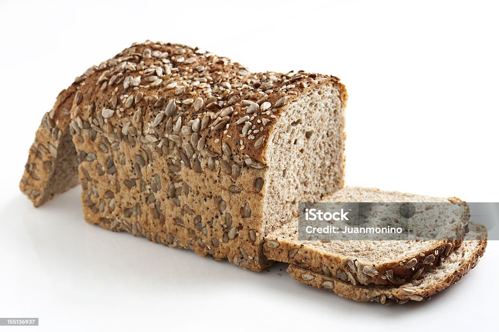 Whole Wheat Bread With Seeds  Bread Stock Photo