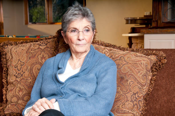 istock Concerned, Worried, Looking Senior Citizen Woman 155137474