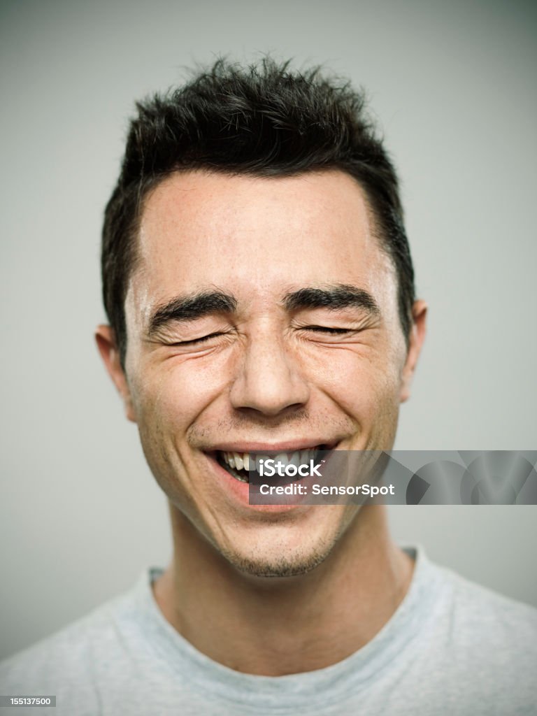 Grande sorriso - Foto de stock de Homens royalty-free