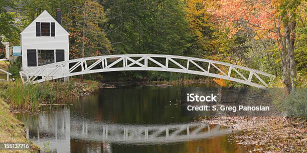 Photo libre de droit de Somesville Bridge banque d'images et plus d'images libres de droit de Acadia National Park - Acadia National Park, Automne, Horizontal