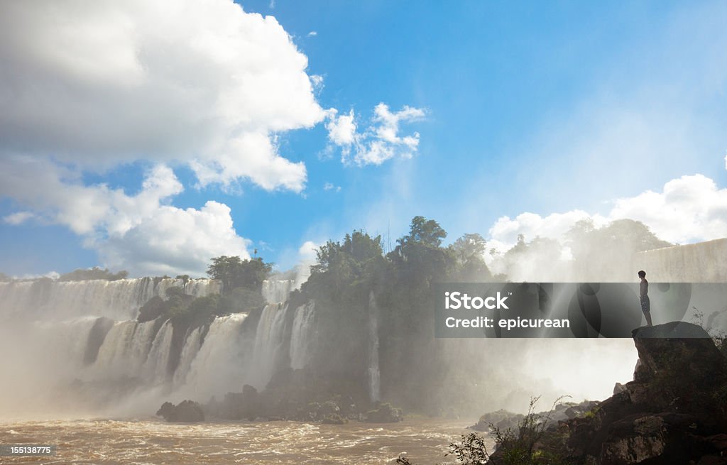 Admira el poder de la naturaleza cataratas del iguazú - Foto de stock de Cataratas del Iguazú libre de derechos