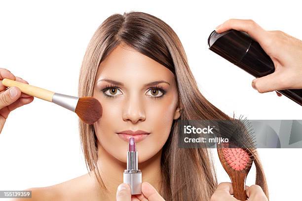 Tratamiento De Belleza Completo Foto de stock y más banco de imágenes de Adulto - Adulto, Adulto joven, Agarrar