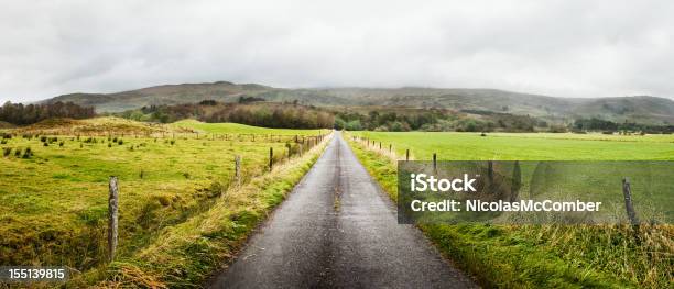 Ländliche Straße In Glen Lochart Stockfoto und mehr Bilder von Feld - Feld, Herbst, Autoreise