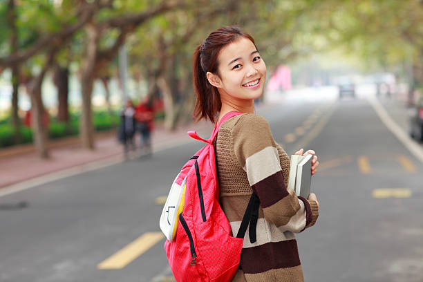 istock lovely asian college student in campus 155140437