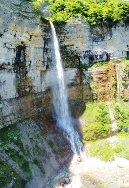 istock Kinchkha (Okatse) Waterfall in Imereti (Georgia) 1551404394