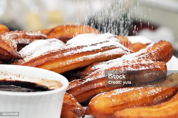 Churros Für Chanukka Stockfoto und mehr Bilder von Churro - Churro, Gourmet-Küche, Chanukka