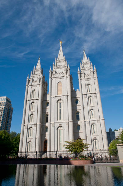 istock Mormon Temple in Salt Lake City, Utah 155140959