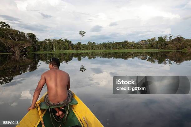 Selva Amazónica Río Al Atardecer Foto de stock y más banco de imágenes de Región del Amazonas - Región del Amazonas, Selva Tropical Amazónica, Río Amazonas