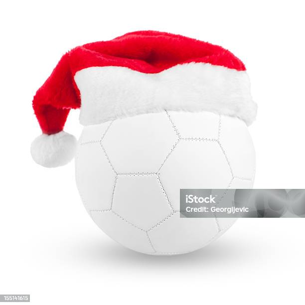 Weihnachten Fußball Ball Stockfoto und mehr Bilder von Abstrakt - Abstrakt, Ausrüstung und Geräte, Biegung