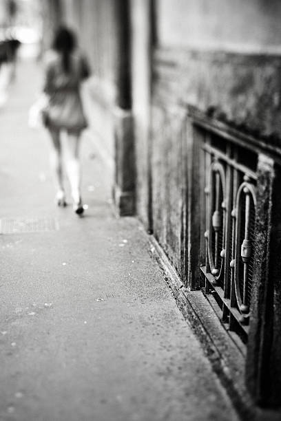 istock Woman Walking on the Sidewalk 155141724