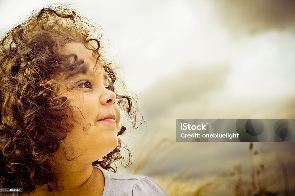 Retrato de niño feliz 5 años de edad - Foto de stock de Niño libre de derechos