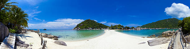 ko nang yuan beach, tailandia - thailand beach koh tao nautical vessel fotografías e imágenes de stock