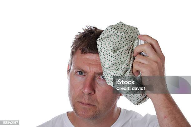 Sick Man Stock Photo - Download Image Now - Adult, Color Image, Cut Out