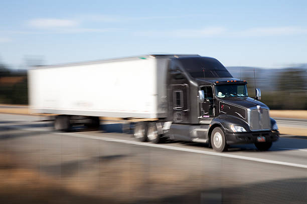 istock Truck on the highway 155143219