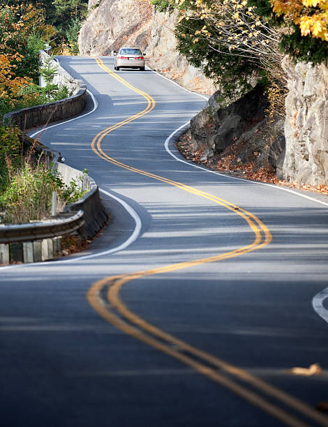 istock Scenic Drive S-Curve Road 155143904