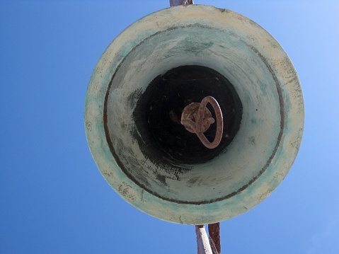 Pisa, Italy - July 24, 2022: Architectural details of the leaning tower of Pisa