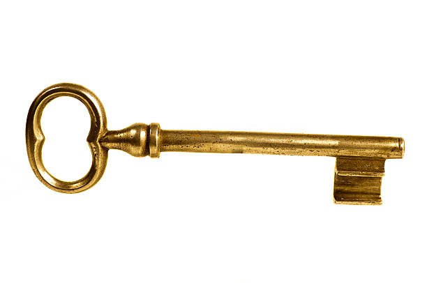 old golden safe key  old key stock pictures, royalty-free photos & images