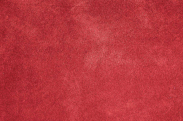 red felt, plush, carpet or velvet background red felt or plush background. In fact it's the cover material of an old book. felt textile stock pictures, royalty-free photos & images