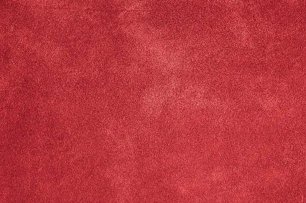 Photo of red felt, plush, carpet or velvet background