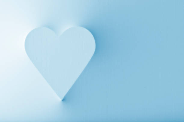 istock Popping out heart with smooth shadows 155144423