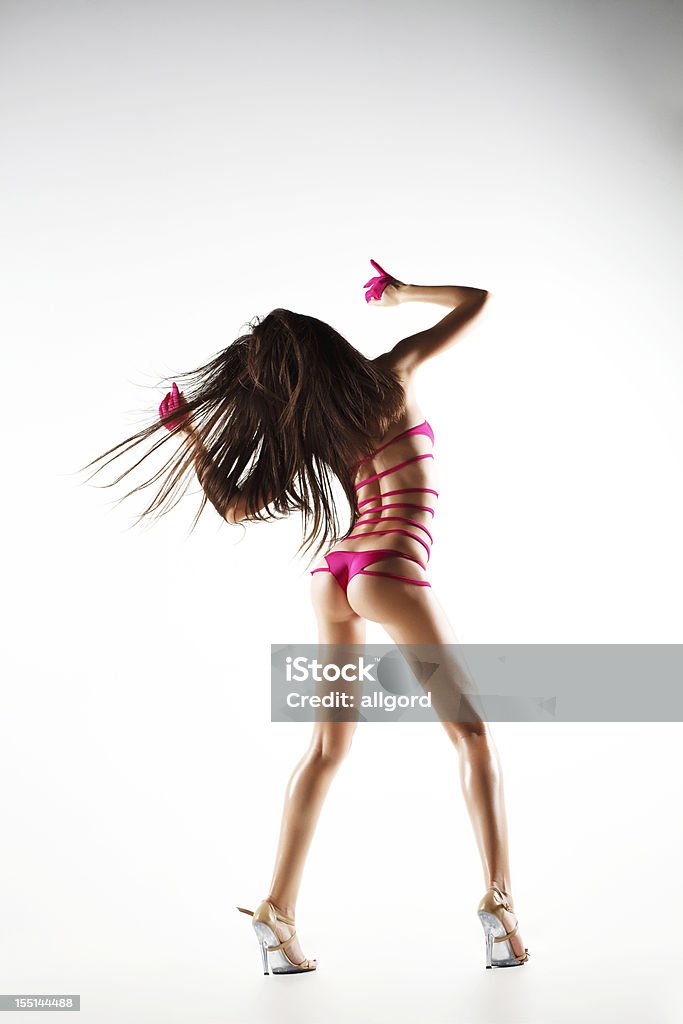 Bellezza di go-go dancer di donna. - Foto stock royalty-free di Donne