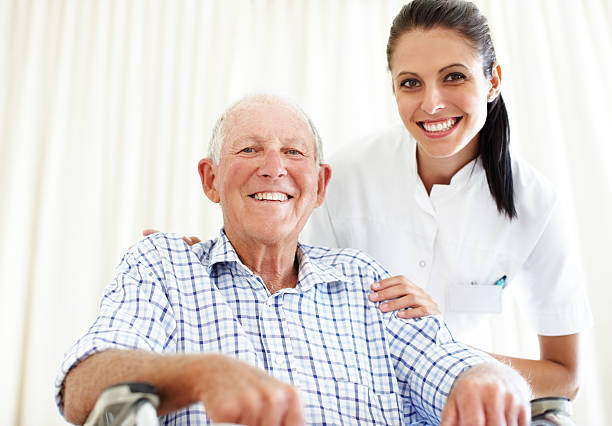 istock Your elderly parents are in safe hands 155145394
