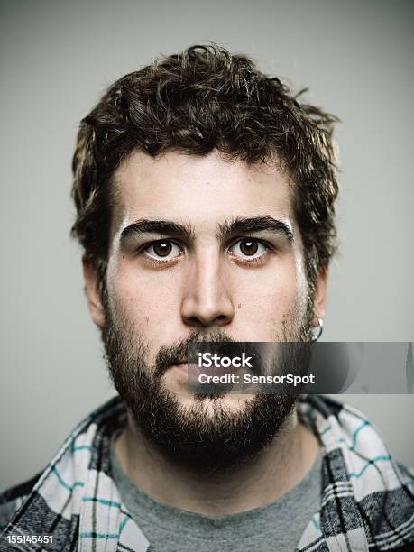 Real Barbudo Foto de stock y más banco de imágenes de Patillas - Pelo facial - Patillas - Pelo facial, Cara humana, Hípster urbano