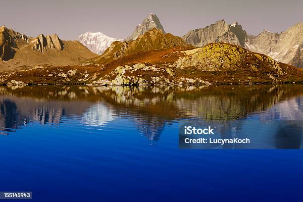 Herbst Auf Die Berge Lacke Stockfoto und mehr Bilder von Alpen - Alpen, Berg, Berg Mont Blanc