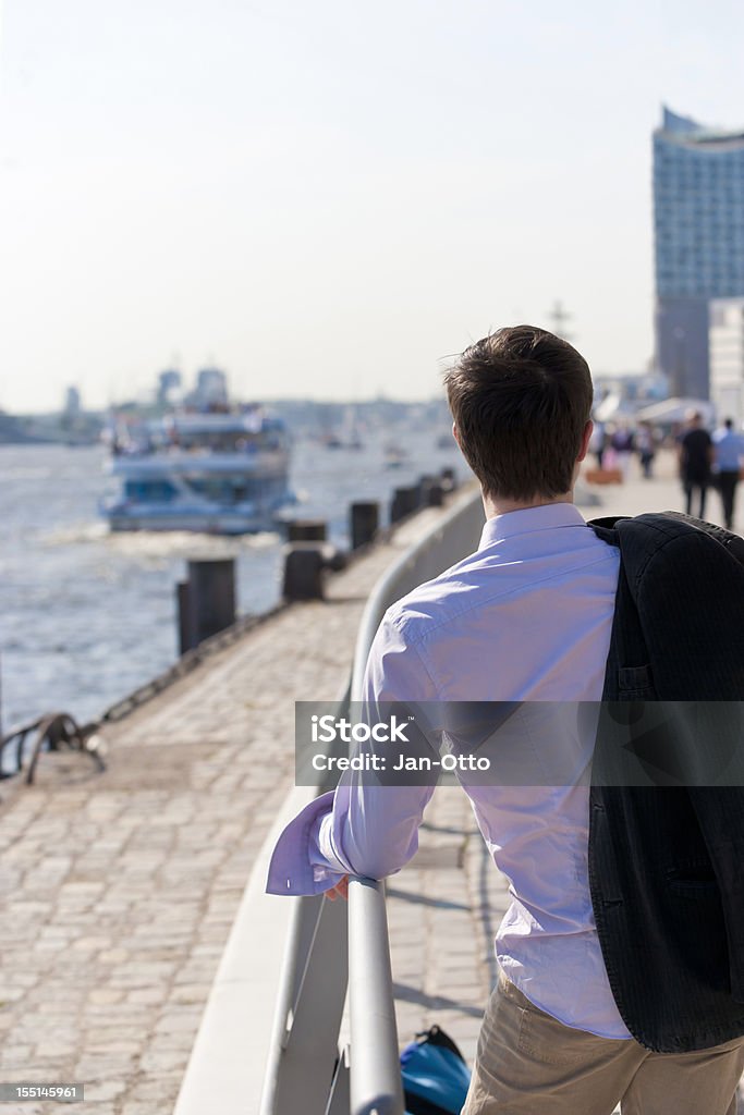 Hamburger Hafen - Lizenzfrei Geschäftsleben Stock-Foto