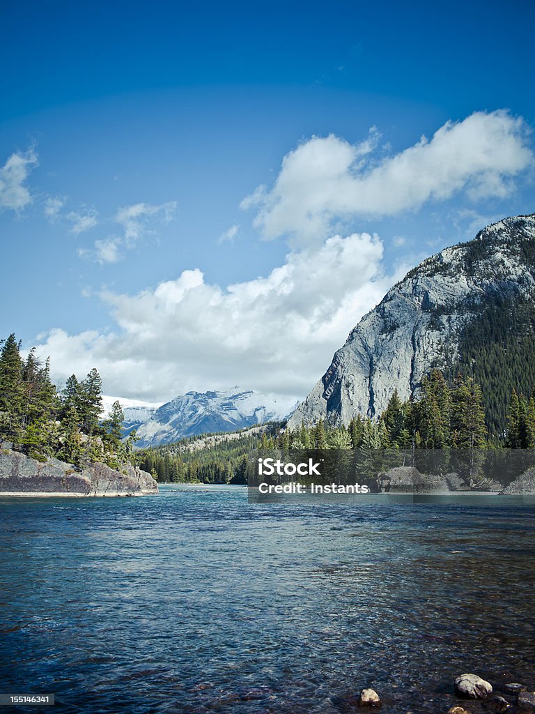 Spray River - Lizenzfrei Banff Stock-Foto