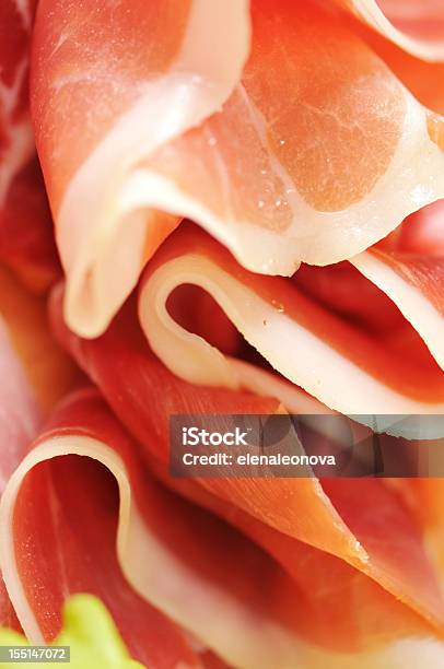 Parmaschinken Ham Stockfoto und mehr Bilder von Parmaschinken - Parmaschinken, Farbbild, Fleisch
