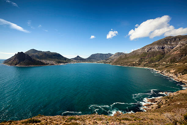 hout bay, кейптаун, южная африка - south africa cape town panoramic the garden route стоковые фото и изображения