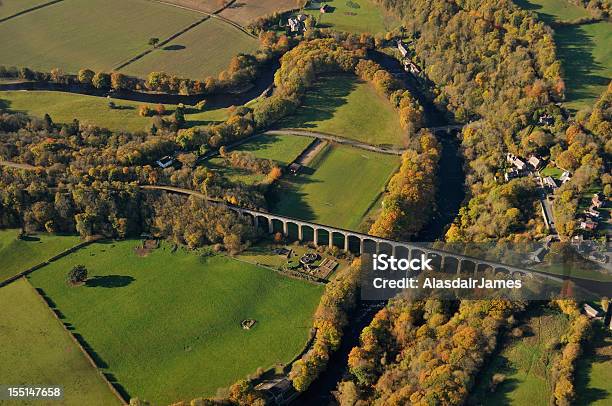 Pontcysyllte Акведук С Воздуха — стоковые фотографии и другие картинки Рексем - Рексем, Уэльс, Акведук