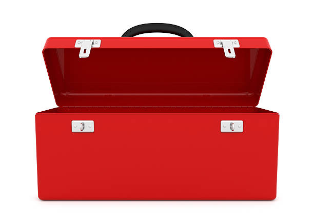 Red Toolbox stock photo
