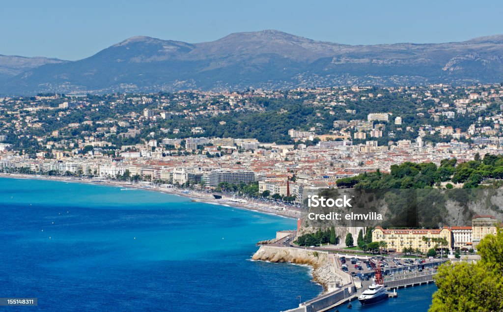 Panorama de Nice Beach - Photo de Baie - Eau libre de droits