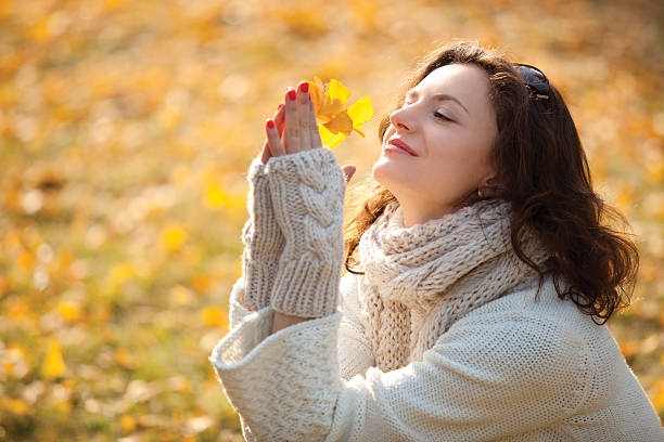 istock Beautiful girl in the park 155148520