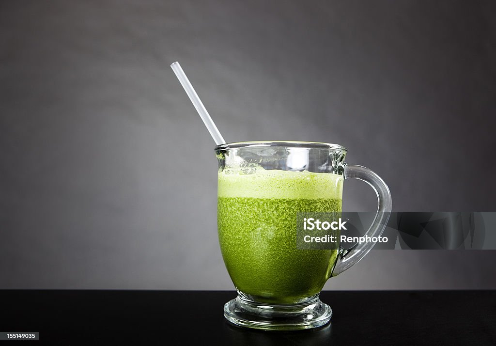 Batido de verde - Royalty-free Alimentação Saudável Foto de stock