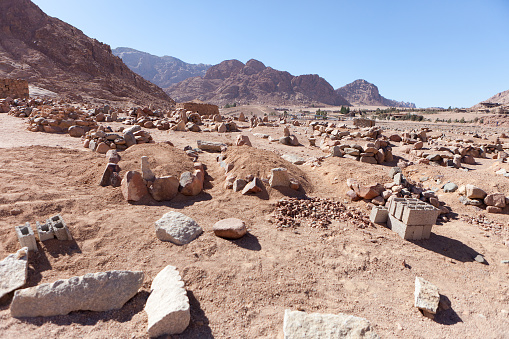 Bedouin settlement in Nabq National park,Sinai Peninsula,Egypt.