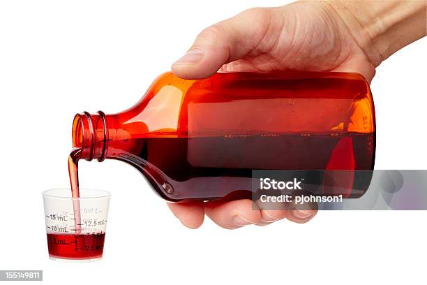 Cough Medicine Stock Photo - Download Image Now - Cough Medicine, Medicine, Child