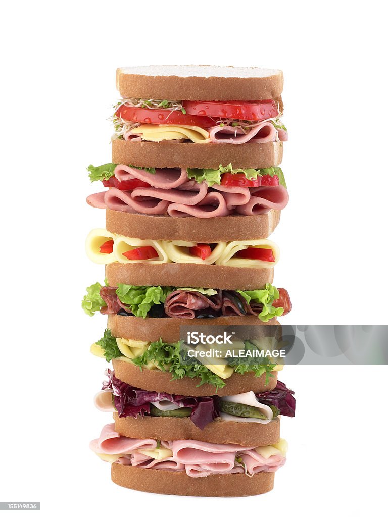 Большой Бутерброд - Стоковые фото Бутерброд роялти-фри