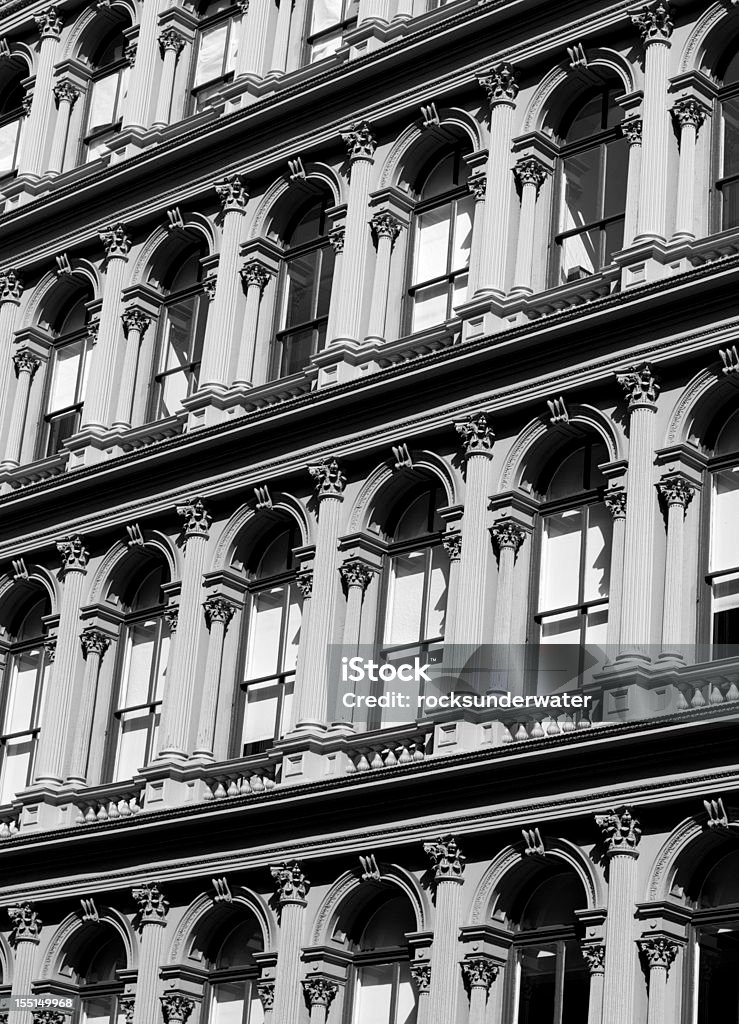 Soho Lofts Ornate pre-war building in Soho, NYC New York City Stock Photo