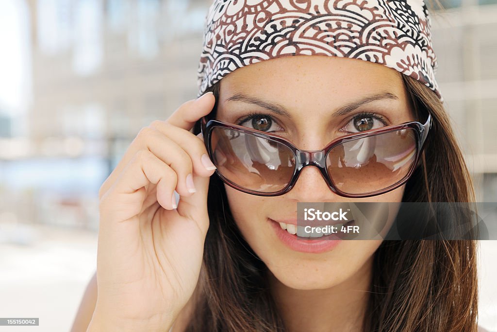 Hippie retrato (XXXL - Foto de stock de 1970-1979 royalty-free