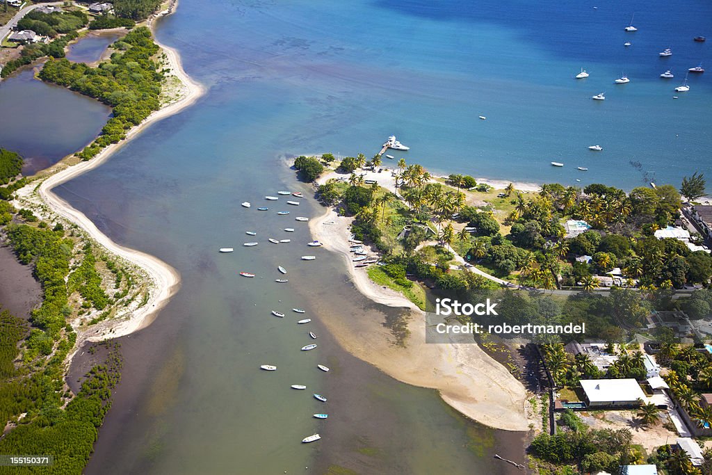 Mauritius, Blick auf den Himmel - Lizenzfrei Blau Stock-Foto