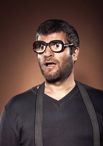 istock Funny male portrait 155150910