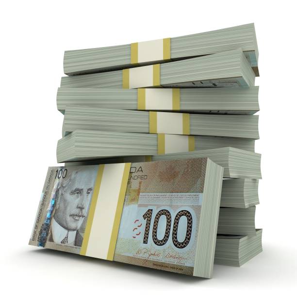 kanadischer dollar - canadian currency stock-fotos und bilder